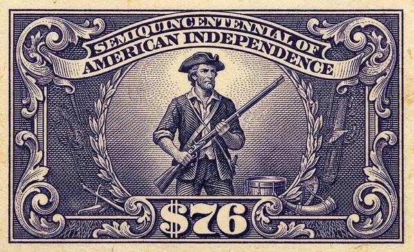 American Independence $76 - Art Print