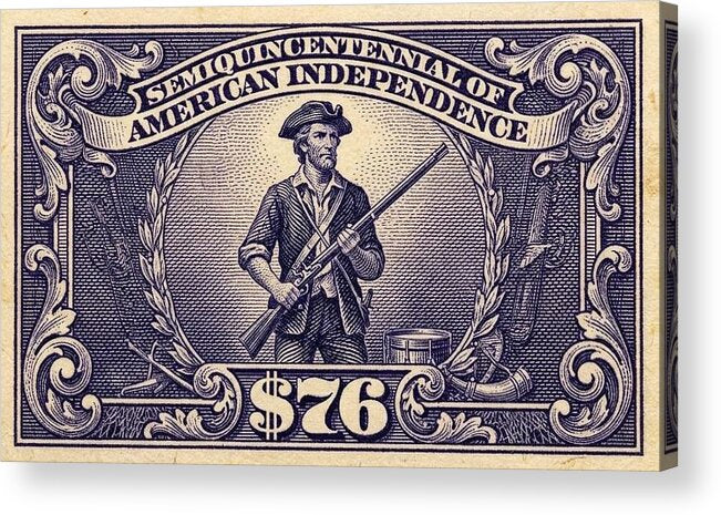 American Independence $76 - Acrylic Print