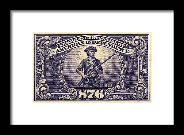 American Independence $76 - Framed Print