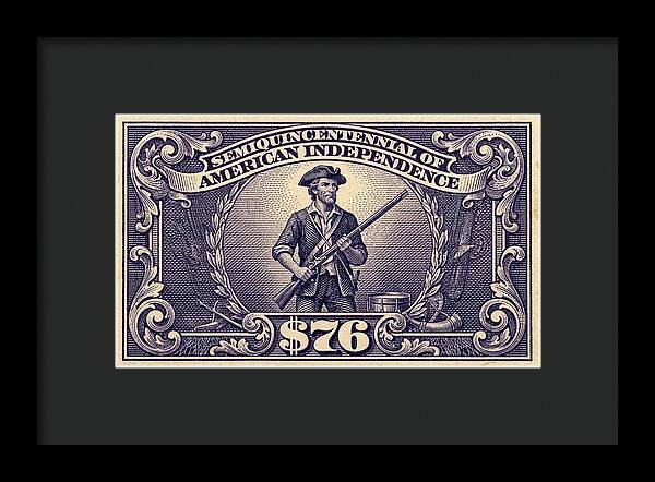 American Independence $76 - Framed Print