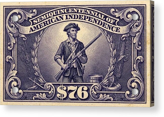 American Independence $76 - Acrylic Print