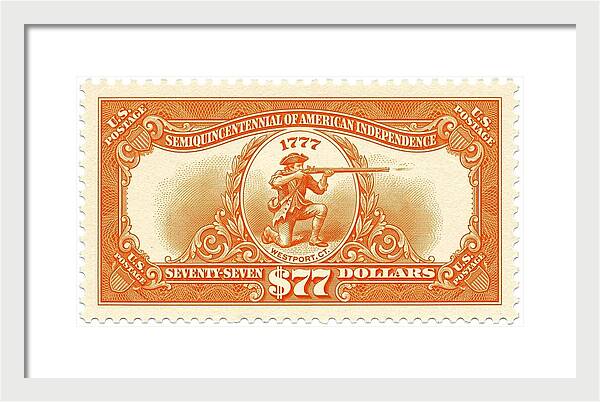 American Independence $77 - Framed Print