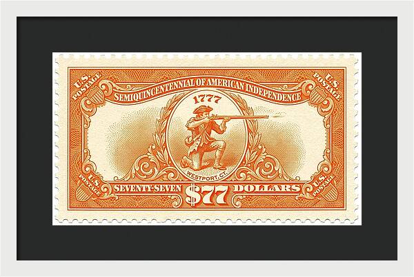 American Independence $77 - Framed Print