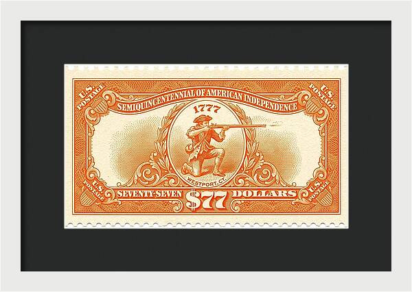 American Independence $77 - Framed Print