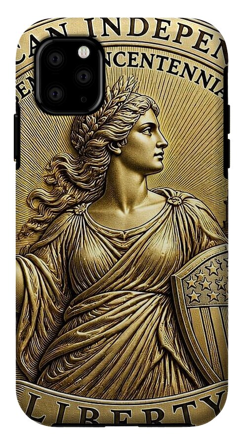 American Independence Commemorative Stamp - Phone Case