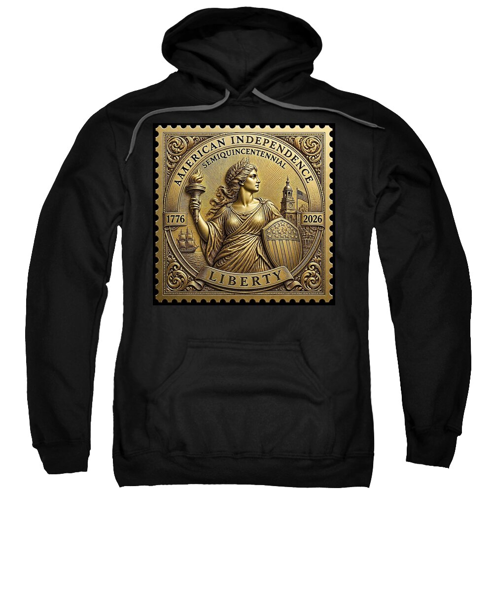 American Independence Commemorative Stamp - Sweatshirt