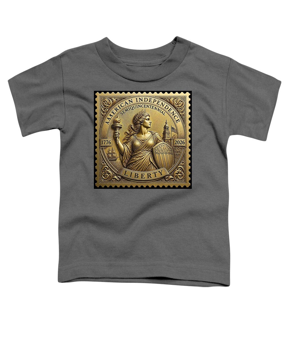 American Independence Commemorative Stamp - Toddler T-Shirt