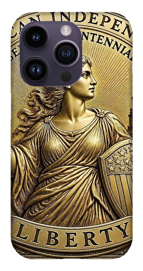 American Independence Commemorative Stamp - Phone Case
