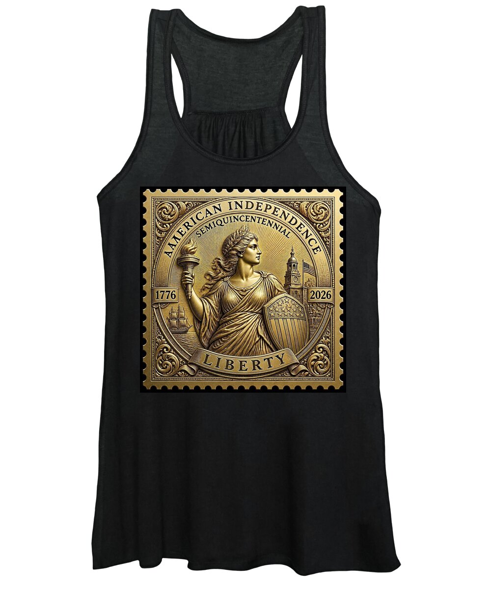 American Independence Commemorative Stamp - Women's Tank Top