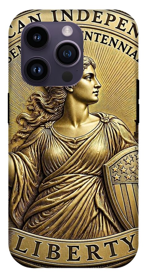 American Independence Commemorative Stamp - Phone Case