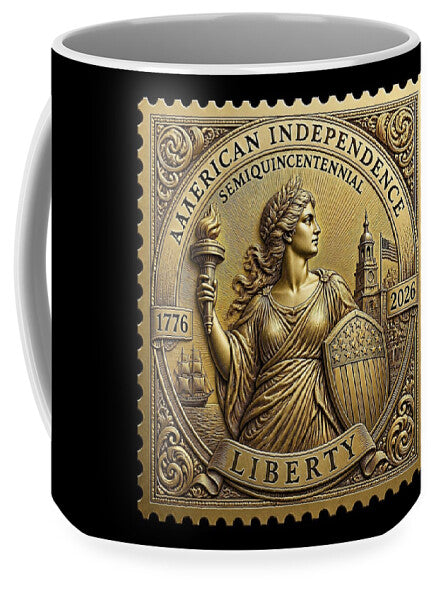 American Independence Commemorative Stamp - Mug