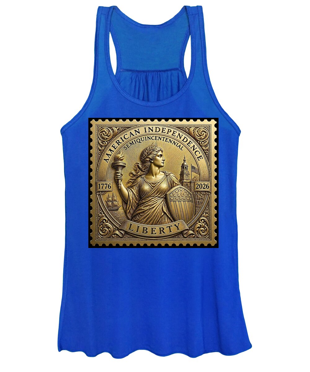 American Independence Commemorative Stamp - Women's Tank Top