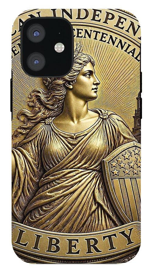 American Independence Commemorative Stamp - Phone Case