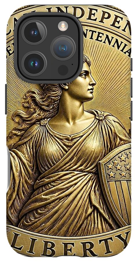 American Independence Commemorative Stamp - Phone Case