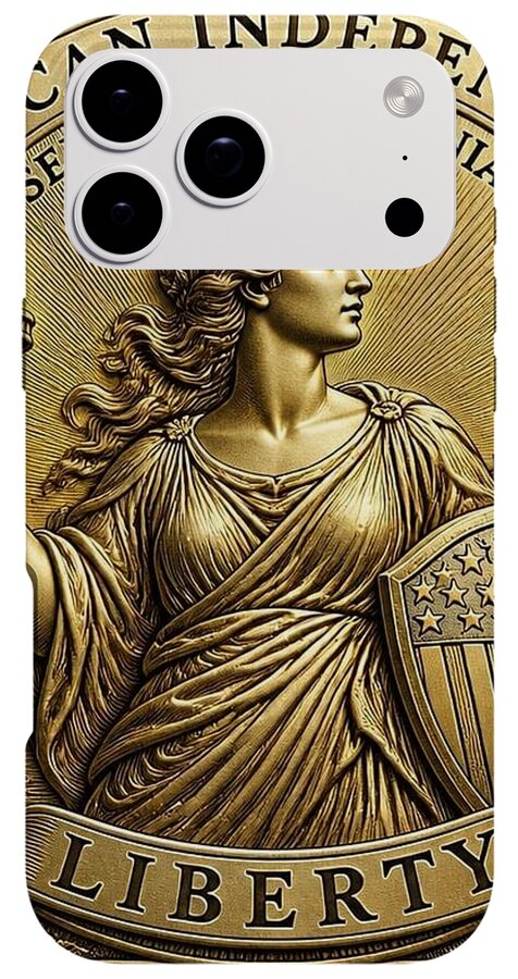 American Independence Commemorative Stamp - Phone Case