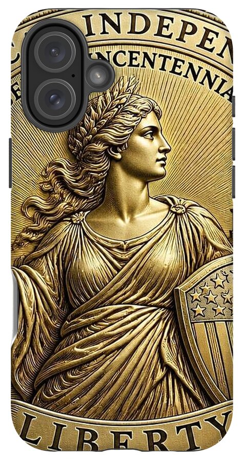 American Independence Commemorative Stamp - Phone Case