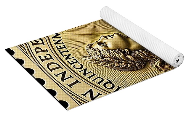 American Independence Commemorative Stamp - Yoga Mat