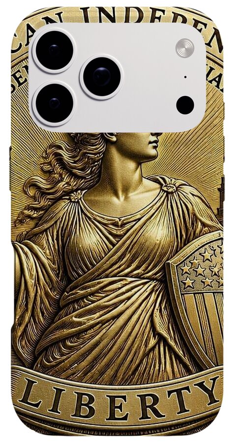 American Independence Commemorative Stamp - Phone Case
