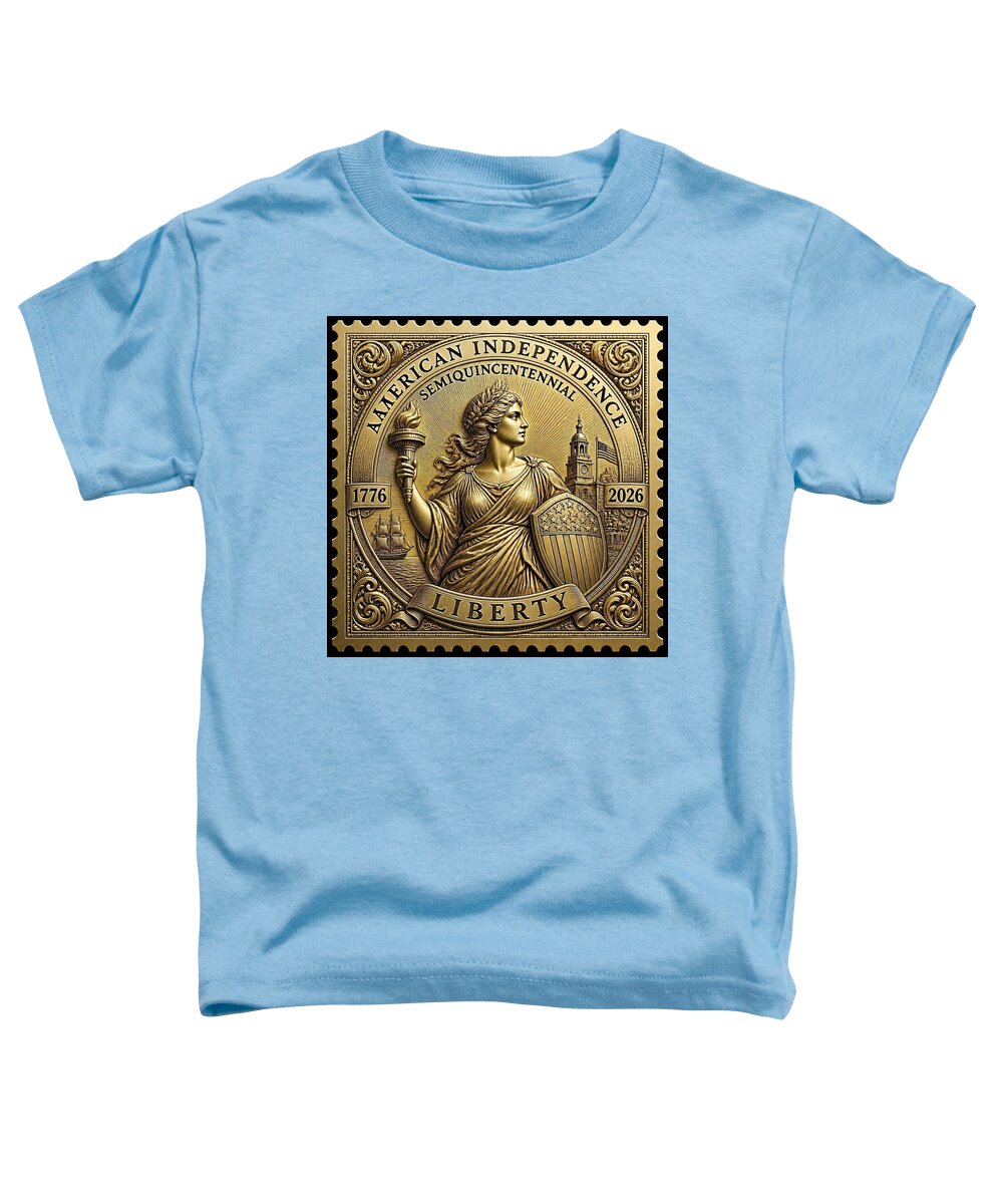 American Independence Commemorative Stamp - Toddler T-Shirt