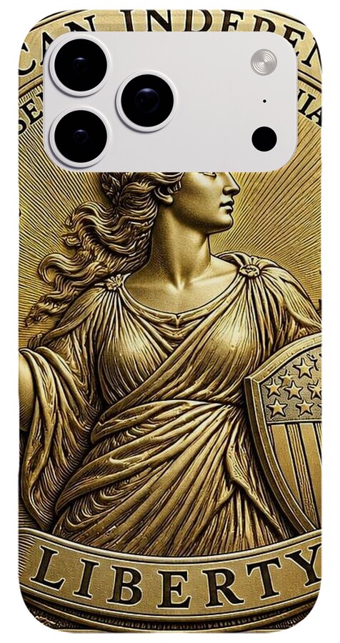 American Independence Commemorative Stamp - Phone Case