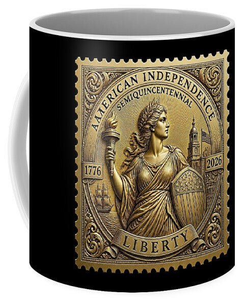 American Independence Commemorative Stamp - Mug