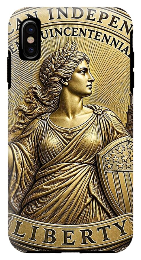 American Independence Commemorative Stamp - Phone Case