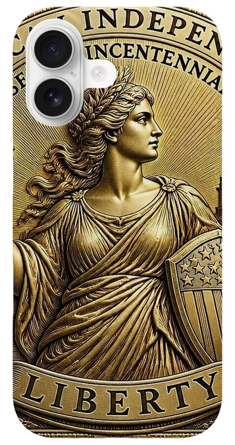 American Independence Commemorative Stamp - Phone Case