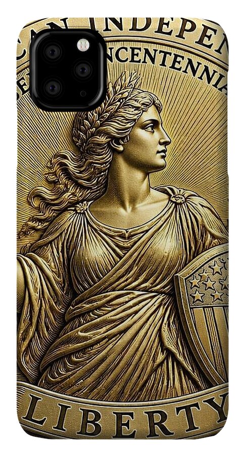 American Independence Commemorative Stamp - Phone Case