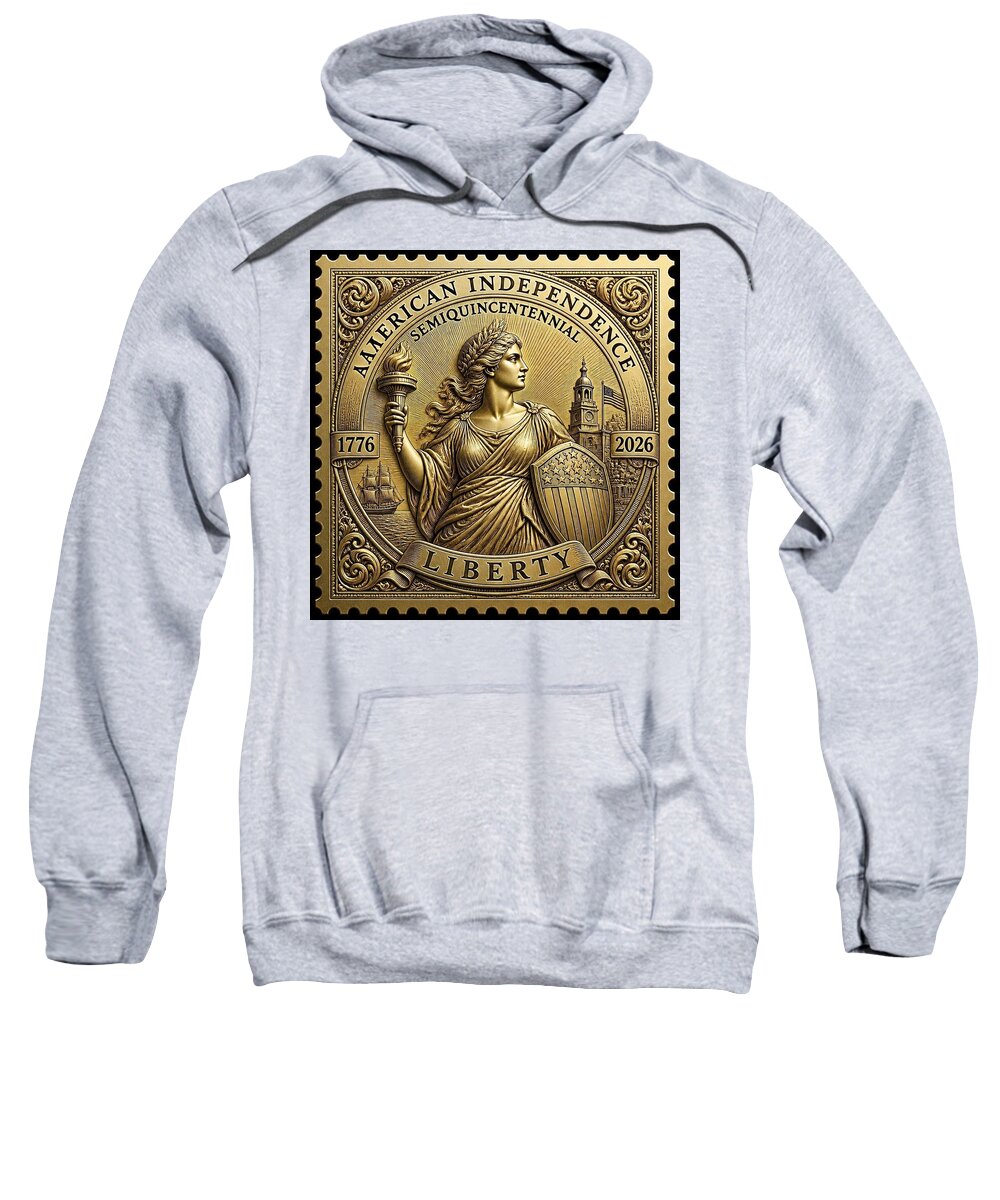 American Independence Commemorative Stamp - Sweatshirt