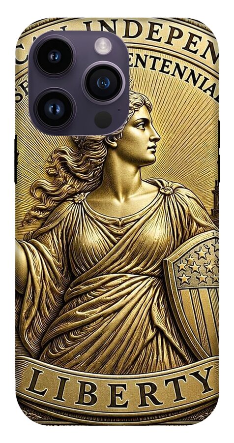 American Independence Commemorative Stamp - Phone Case
