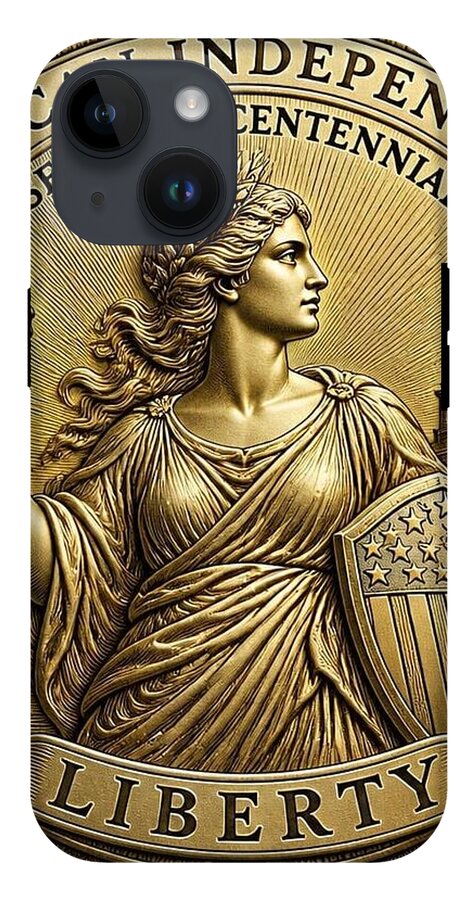 American Independence Commemorative Stamp - Phone Case