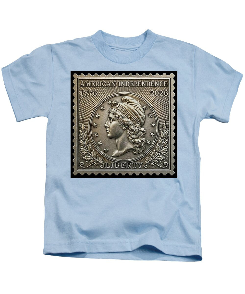 American Liberty Commemorative Stamp - Kids T-Shirt