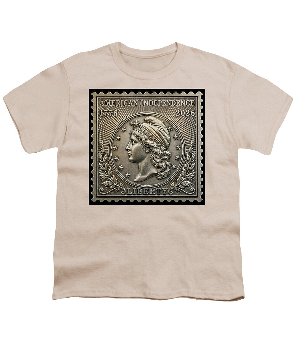 American Liberty Commemorative Stamp - Youth T-Shirt