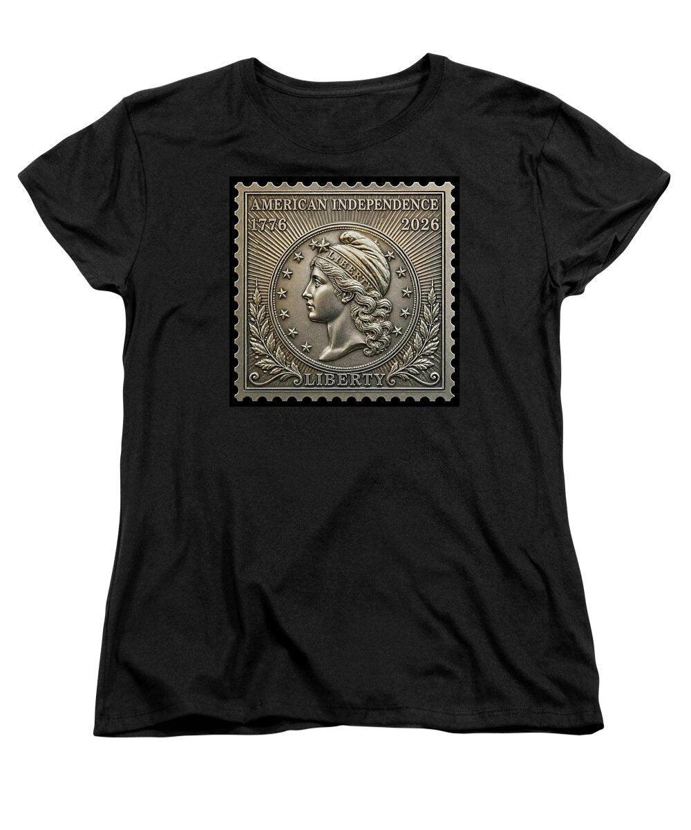 American Liberty Commemorative Stamp - Women's T-Shirt (Standard Fit)
