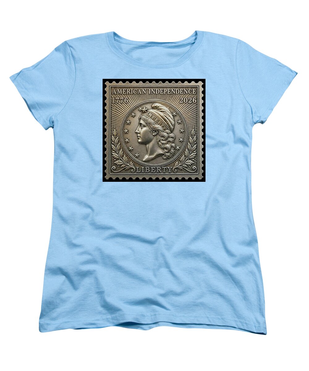 American Liberty Commemorative Stamp - Women's T-Shirt (Standard Fit)