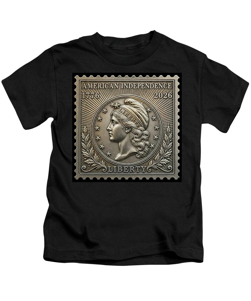 American Liberty Commemorative Stamp - Kids T-Shirt