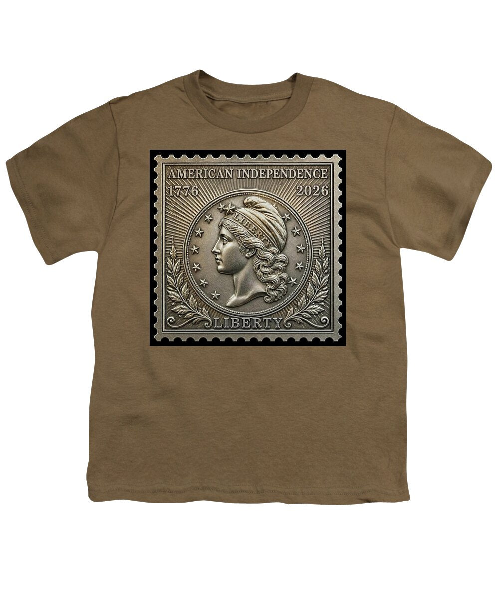 American Liberty Commemorative Stamp - Youth T-Shirt