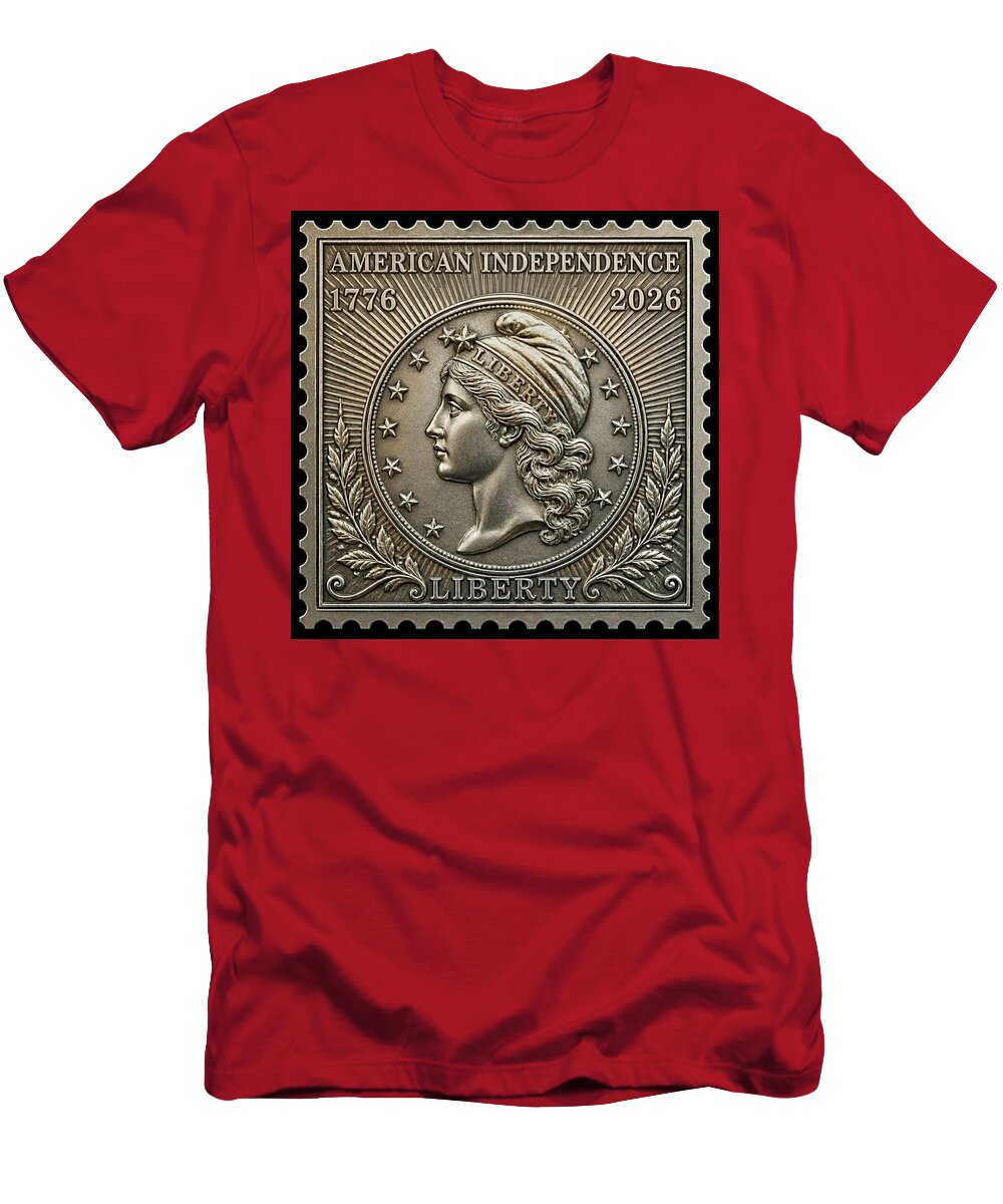 American Liberty Commemorative Stamp - T-Shirt