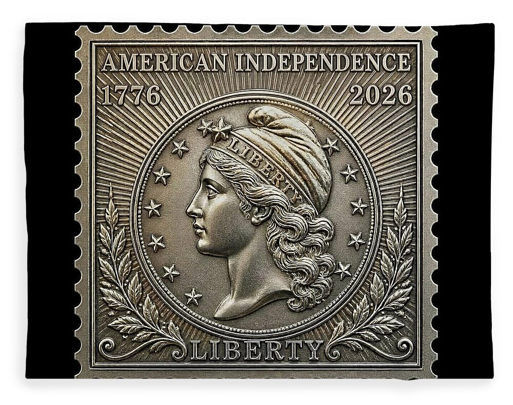 American Liberty Commemorative Stamp - Blanket
