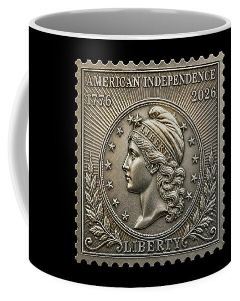 American Liberty Commemorative Stamp - Mug