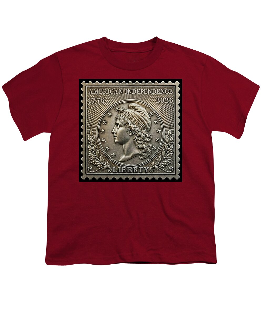 American Liberty Commemorative Stamp - Youth T-Shirt