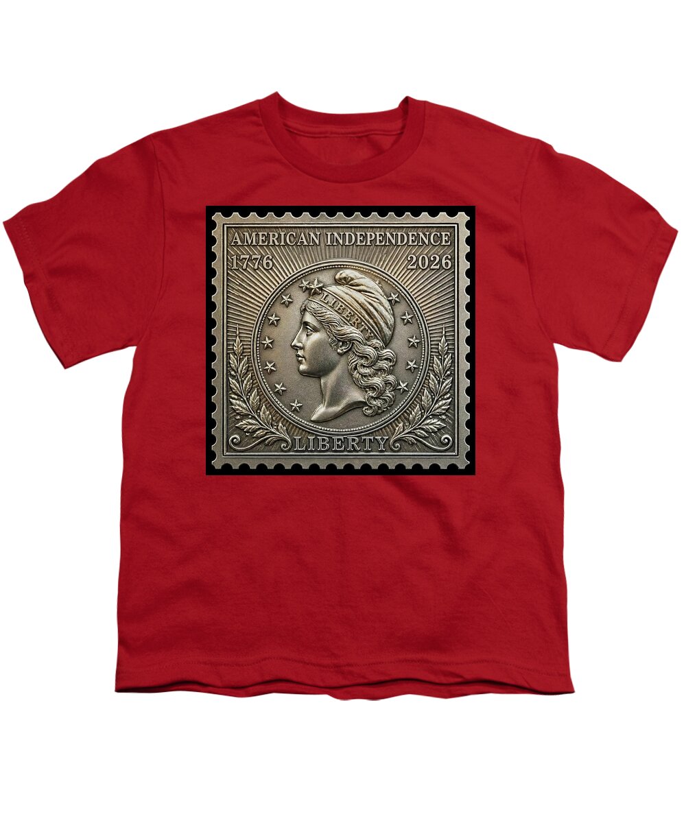 American Liberty Commemorative Stamp - Youth T-Shirt