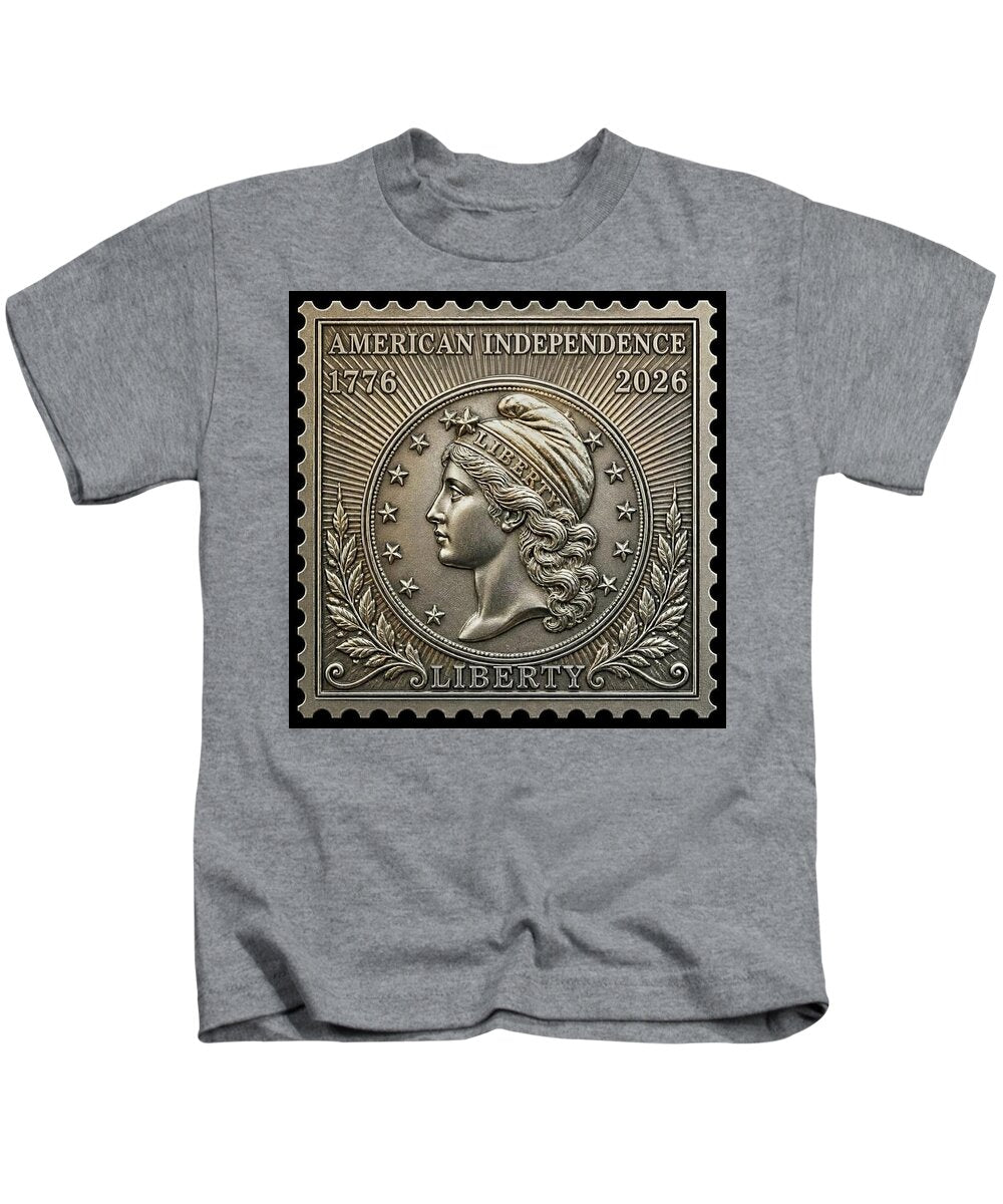 American Liberty Commemorative Stamp - Kids T-Shirt