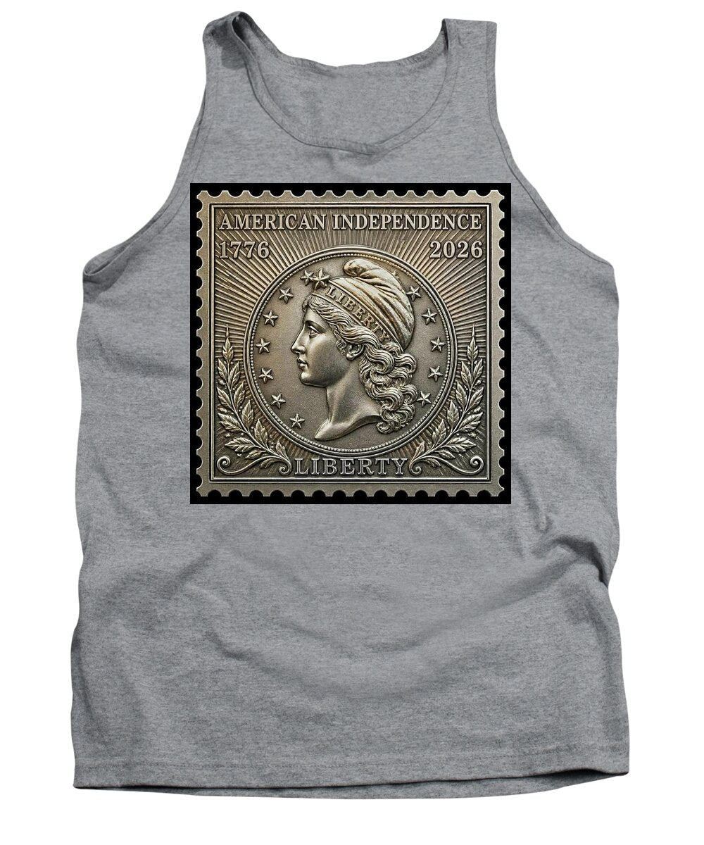 American Liberty Commemorative Stamp - Tank Top