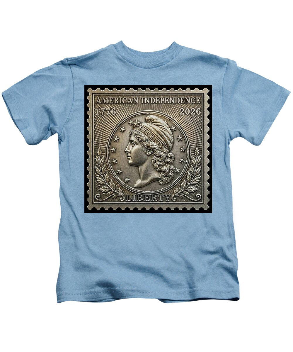 American Liberty Commemorative Stamp - Kids T-Shirt