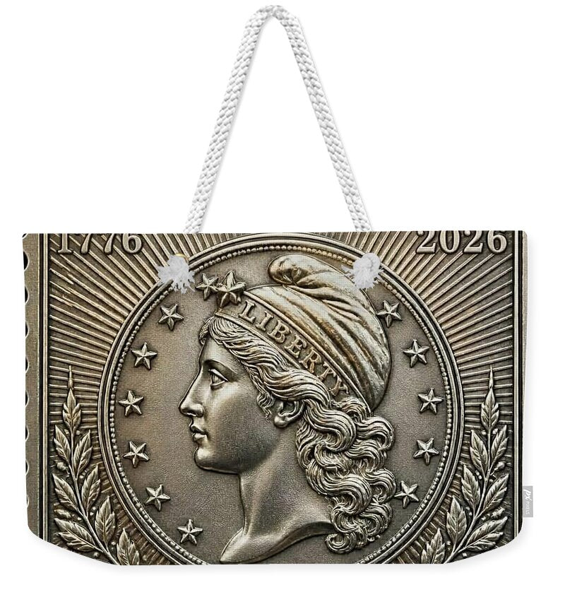 American Liberty Commemorative Stamp - Weekender Tote Bag