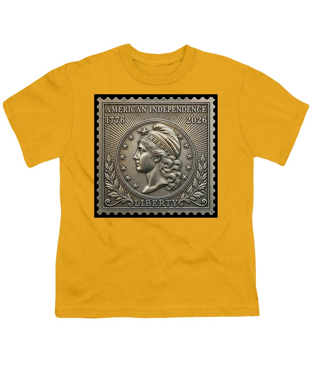 American Liberty Commemorative Stamp - Youth T-Shirt