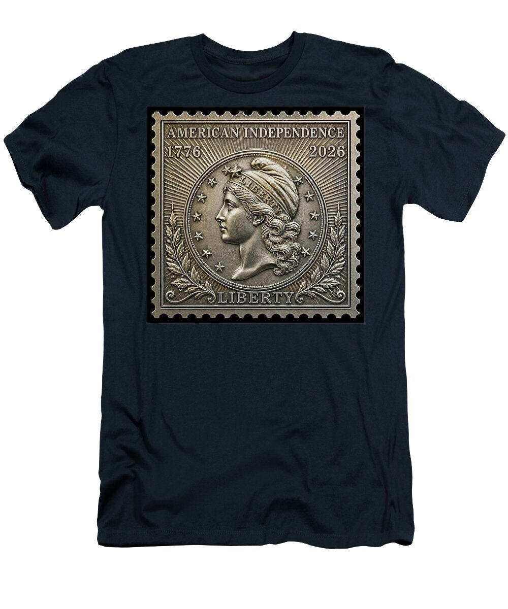 American Liberty Commemorative Stamp - T-Shirt