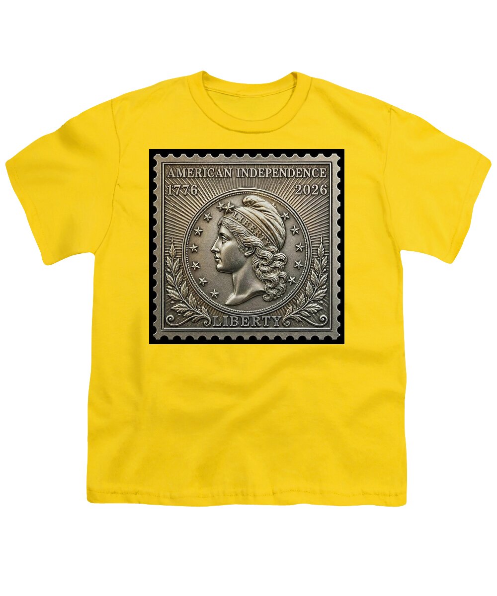 American Liberty Commemorative Stamp - Youth T-Shirt
