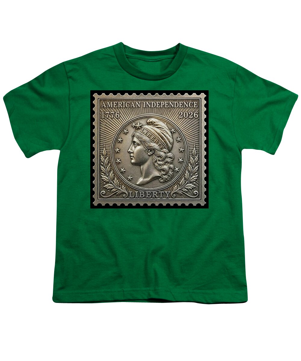 American Liberty Commemorative Stamp - Youth T-Shirt
